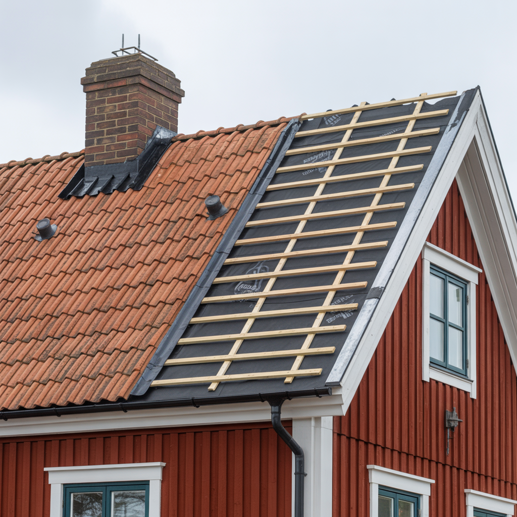 byta underlagspapp guide till material lakt och tatning