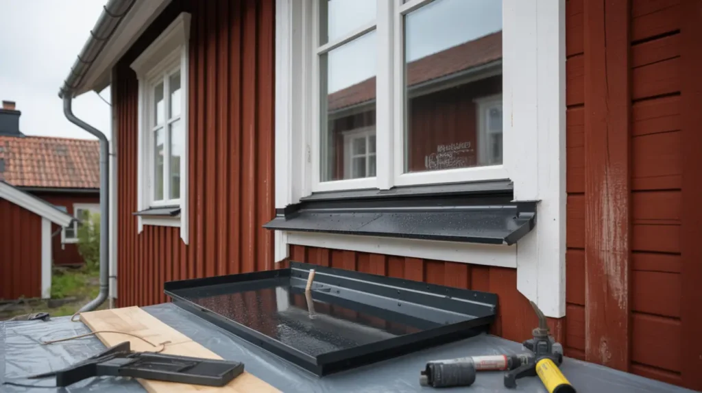 byta f nsterbleck pris r tt lutning och rot avdrag f r en fukts ker fasad